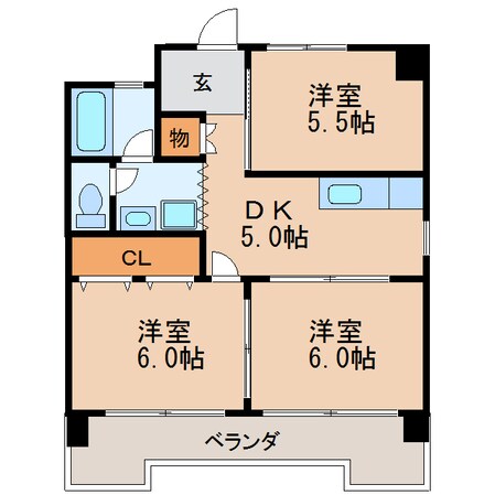 マルイチビルの物件間取画像